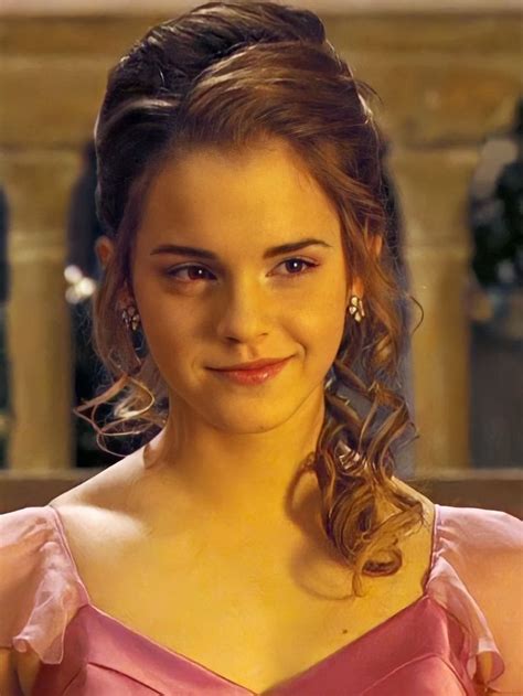 hermione yule ball hair